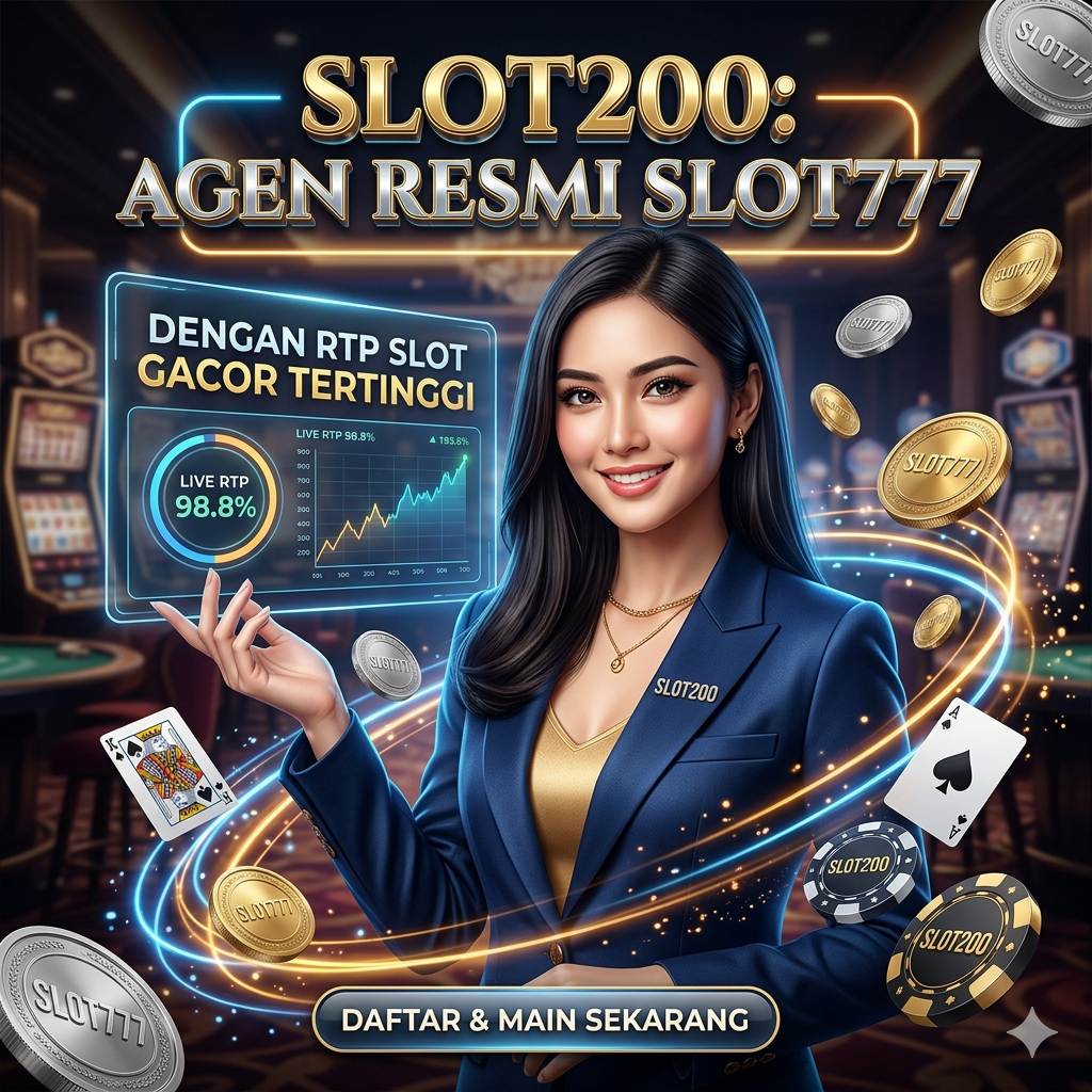 SLOT200: Agen Resmi Slot777 dengan RTP Slot Gacor Tertinggi